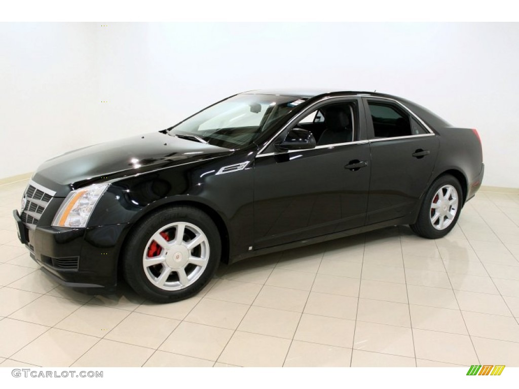 Black Raven 2008 Cadillac CTS 4 AWD Sedan Exterior Photo #52219618