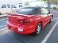 2000 Bright Red Chevrolet Cavalier Z24 Convertible  photo #2