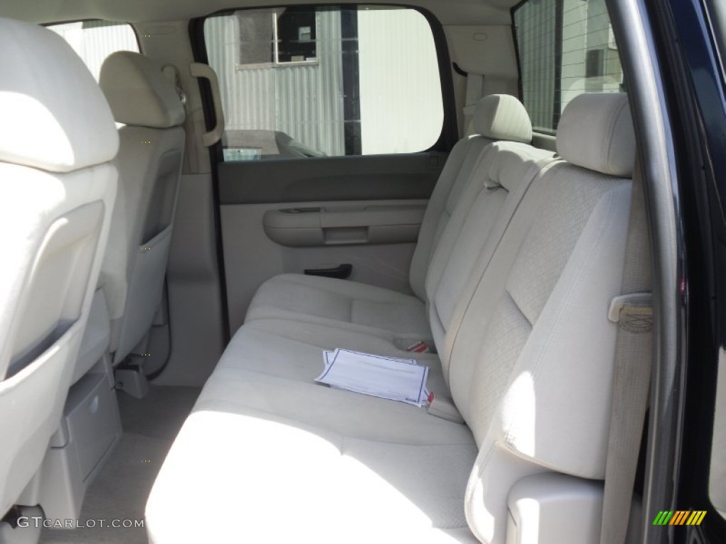 2007 Sierra 1500 SLE Crew Cab 4x4 - Deep Blue Metallic / Dark Titanium/Light Titanium photo #6