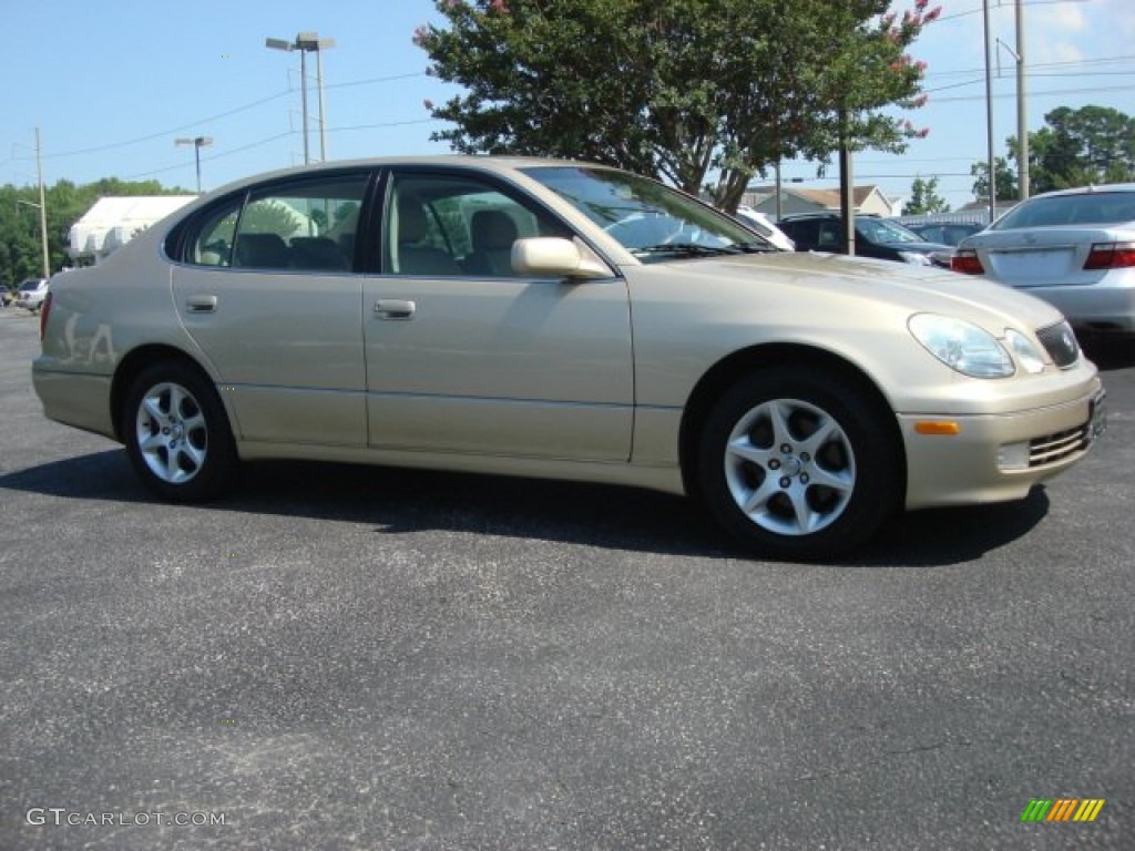 2004 GS 300 - Mystic Gold Metallic / Ivory photo #2