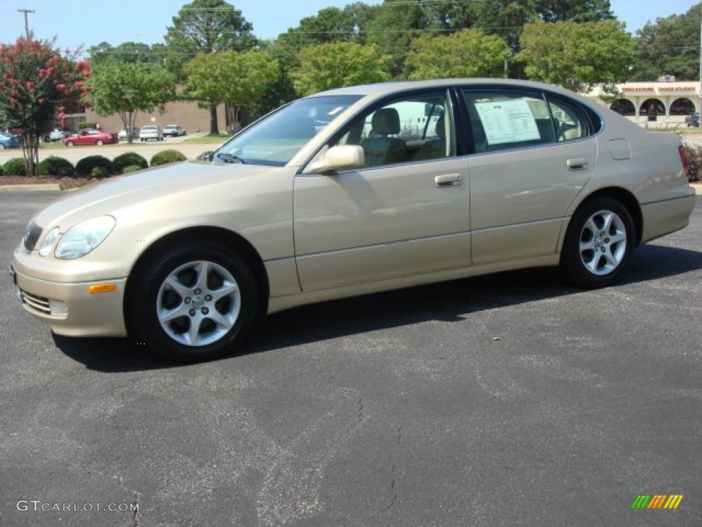 2004 GS 300 - Mystic Gold Metallic / Ivory photo #7