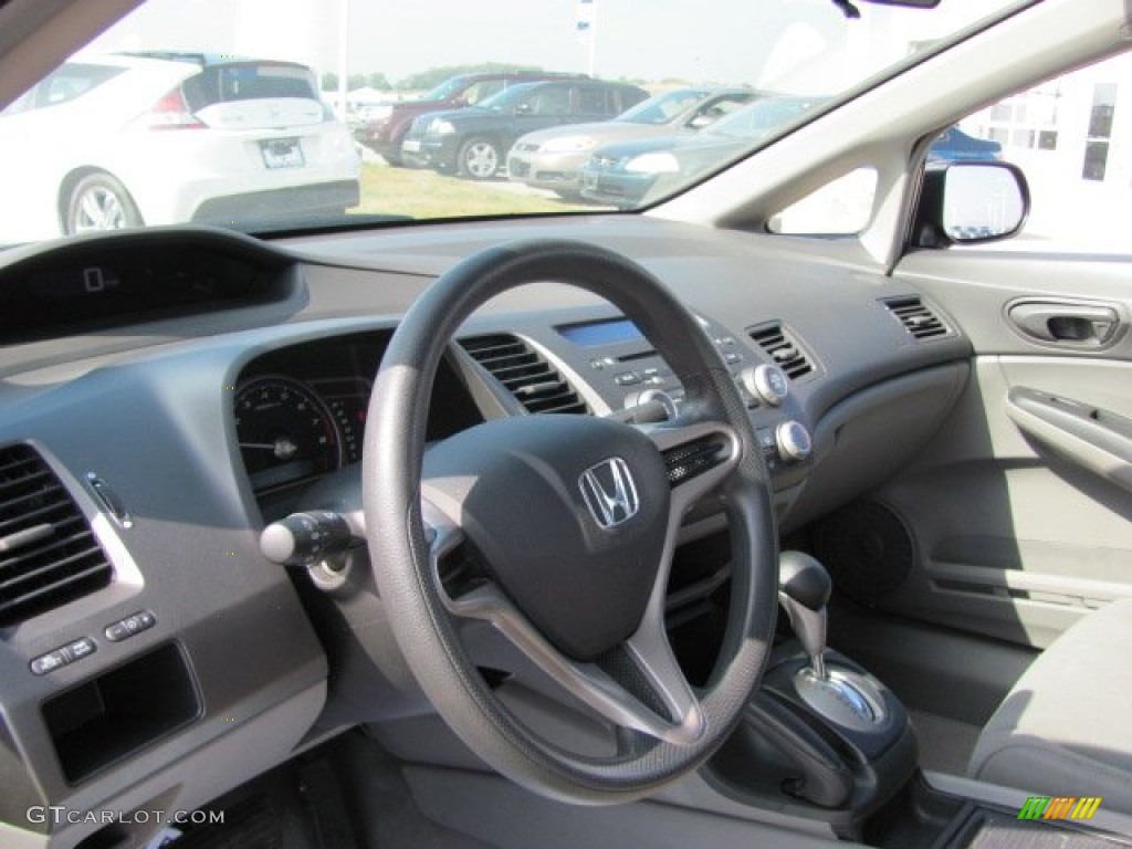 Gray Interior 2009 Honda Civic DX-VP Sedan Photo #52220914