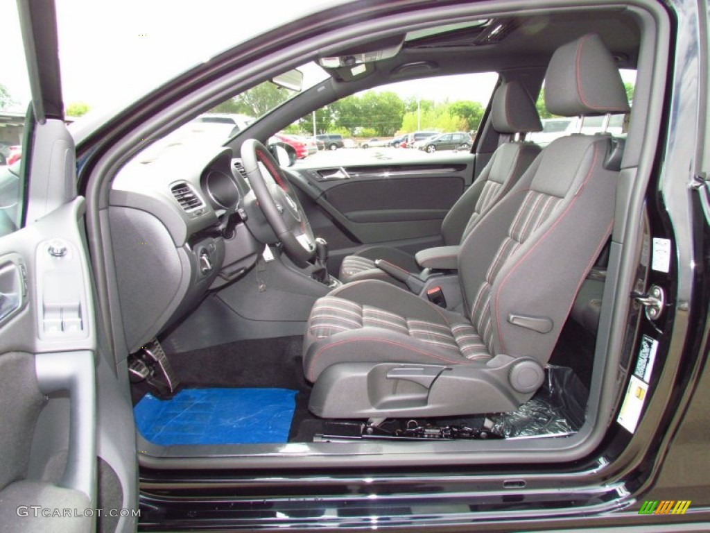 Interlagos Plaid Cloth Interior 2012 Volkswagen GTI 2 Door Photo #52220974