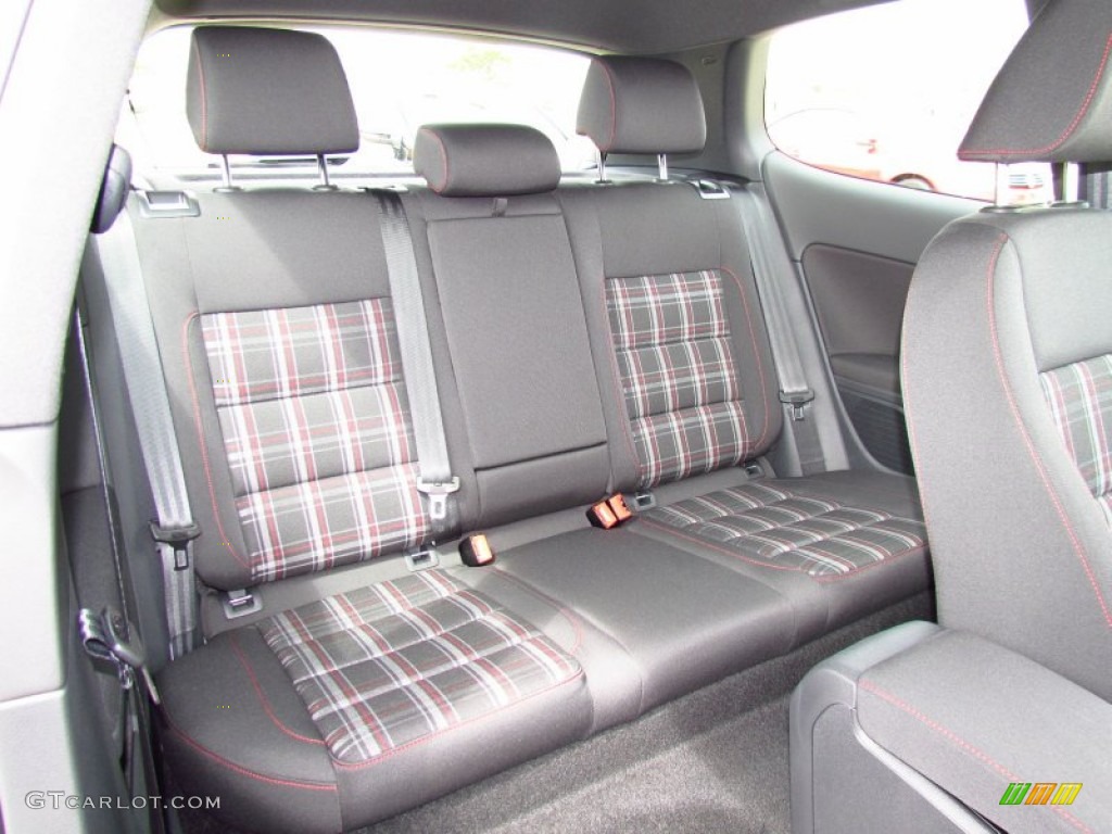 Interlagos Plaid Cloth Interior 2012 Volkswagen GTI 2 Door Photo #52220989