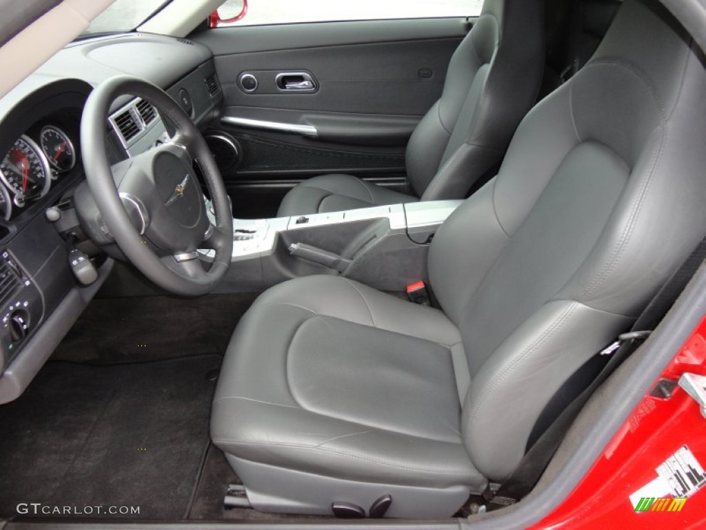 Dark Slate Grey Interior 2005 Chrysler Crossfire Limited Roadster Photo #52221193
