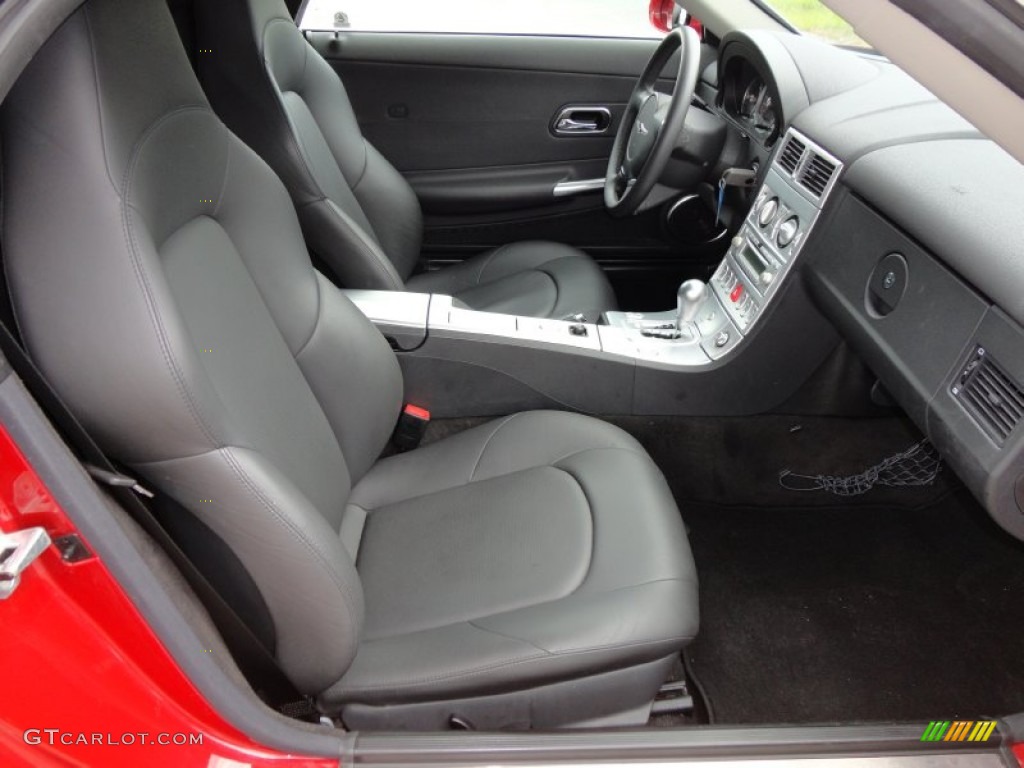 Dark Slate Grey Interior 2005 Chrysler Crossfire Limited Roadster Photo #52221310