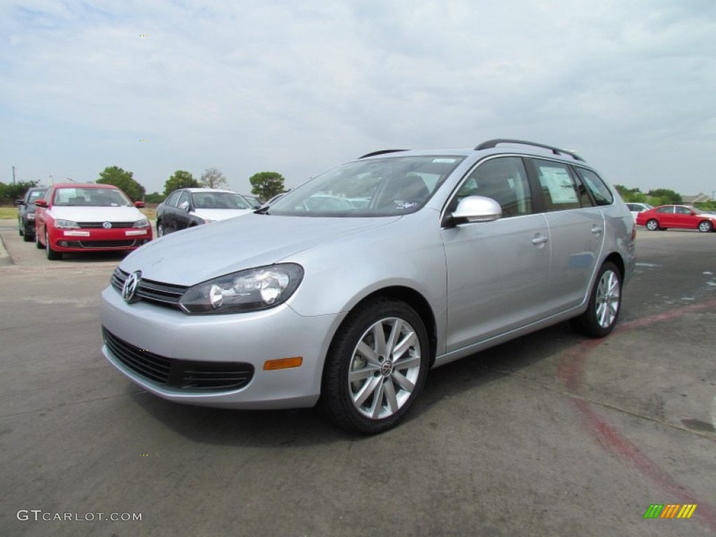 Reflex Silver Metallic 2012 Volkswagen Jetta TDI SportWagen Exterior Photo #52221412