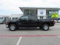 2008 Onyx Black GMC Sierra 1500 SLT Crew Cab 4x4  photo #2