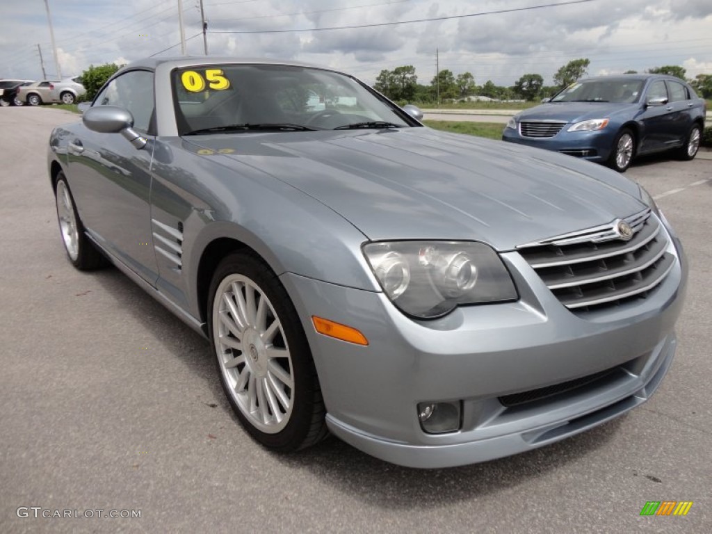 Sapphire Silver Blue Metallic 2005 Chrysler Crossfire SRT-6 Coupe Exterior Photo #52222636