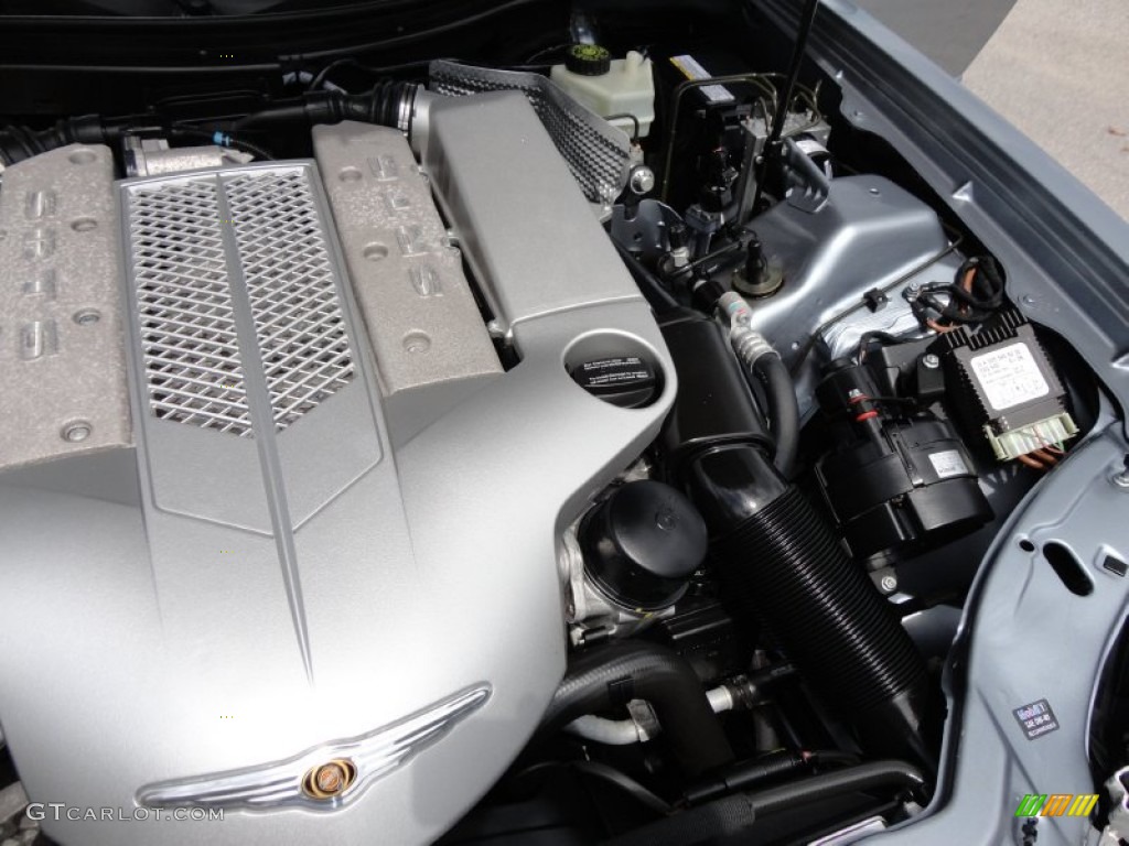 2005 Chrysler Crossfire SRT-6 Coupe 3.2 Liter Supercharged SOHC 18-Valve V6 Engine Photo #52222756