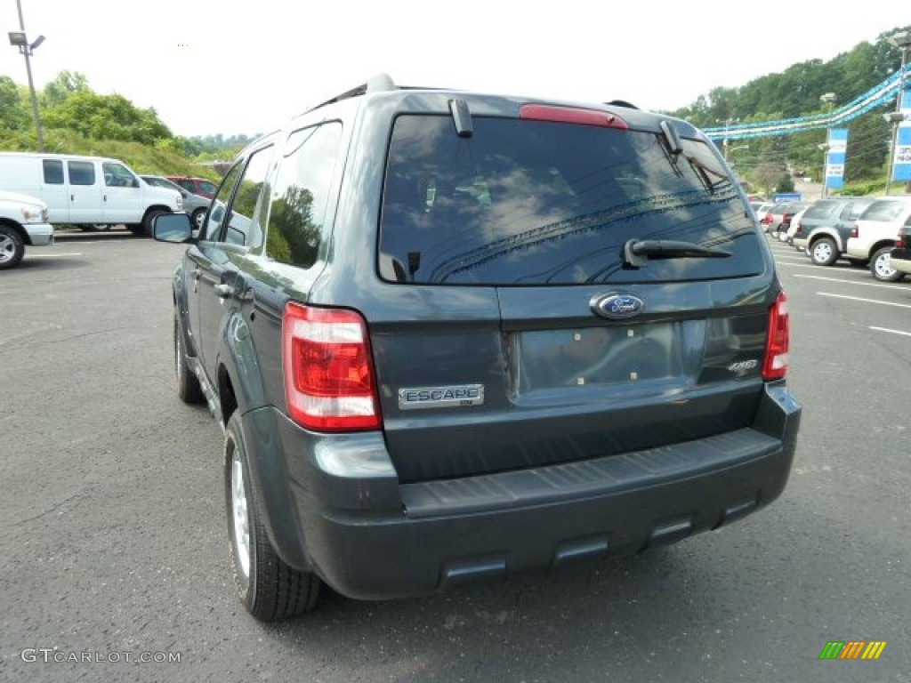 2008 Escape XLT 4WD - Tungsten Grey Metallic / Charcoal photo #4