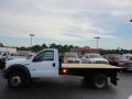 Oxford White 2006 Ford F450 Super Duty XL Regular Cab 4x4 Stake Truck Exterior