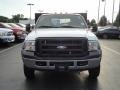 Oxford White - F450 Super Duty XL Regular Cab 4x4 Stake Truck Photo No. 3