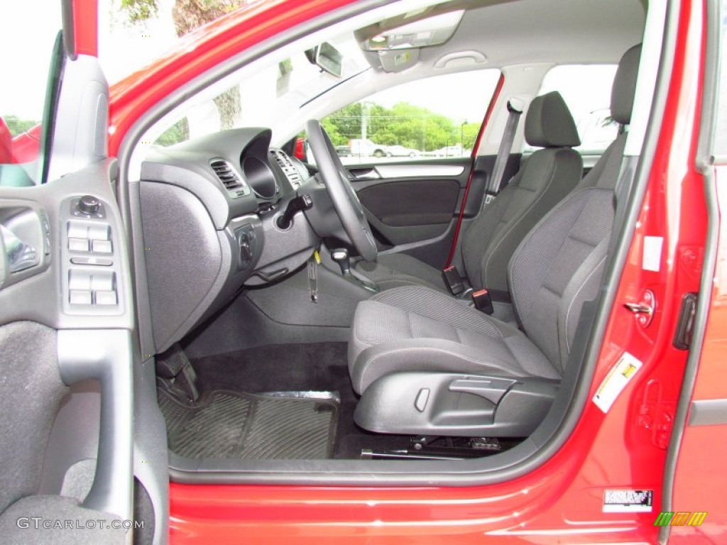 Titan Black Interior 2010 Volkswagen Golf 4 Door Photo #52224418