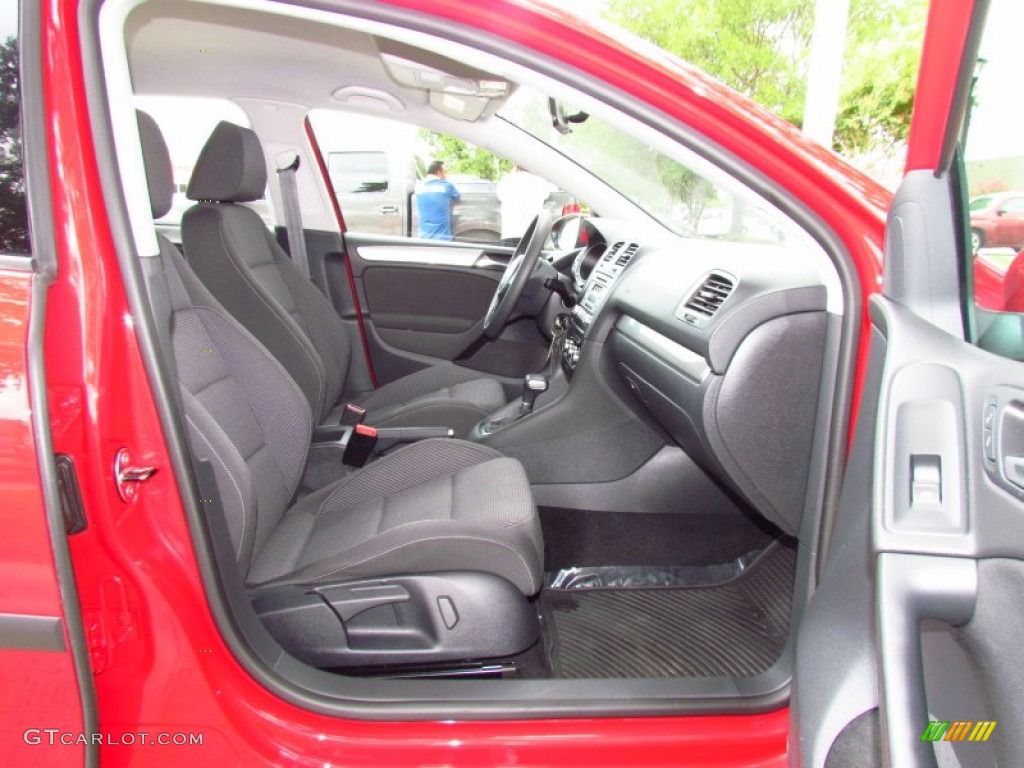 Titan Black Interior 2010 Volkswagen Golf 4 Door Photo #52224436