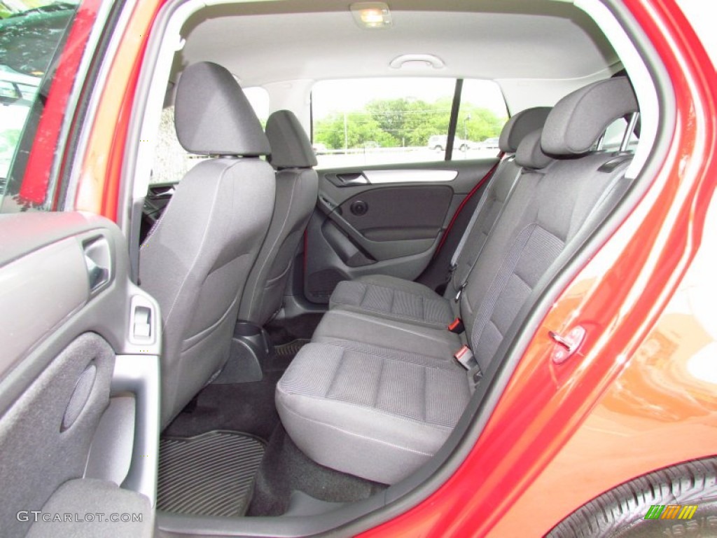 Titan Black Interior 2010 Volkswagen Golf 4 Door Photo #52224466
