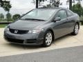 Polished Metal Metallic 2011 Honda Civic LX Coupe Exterior