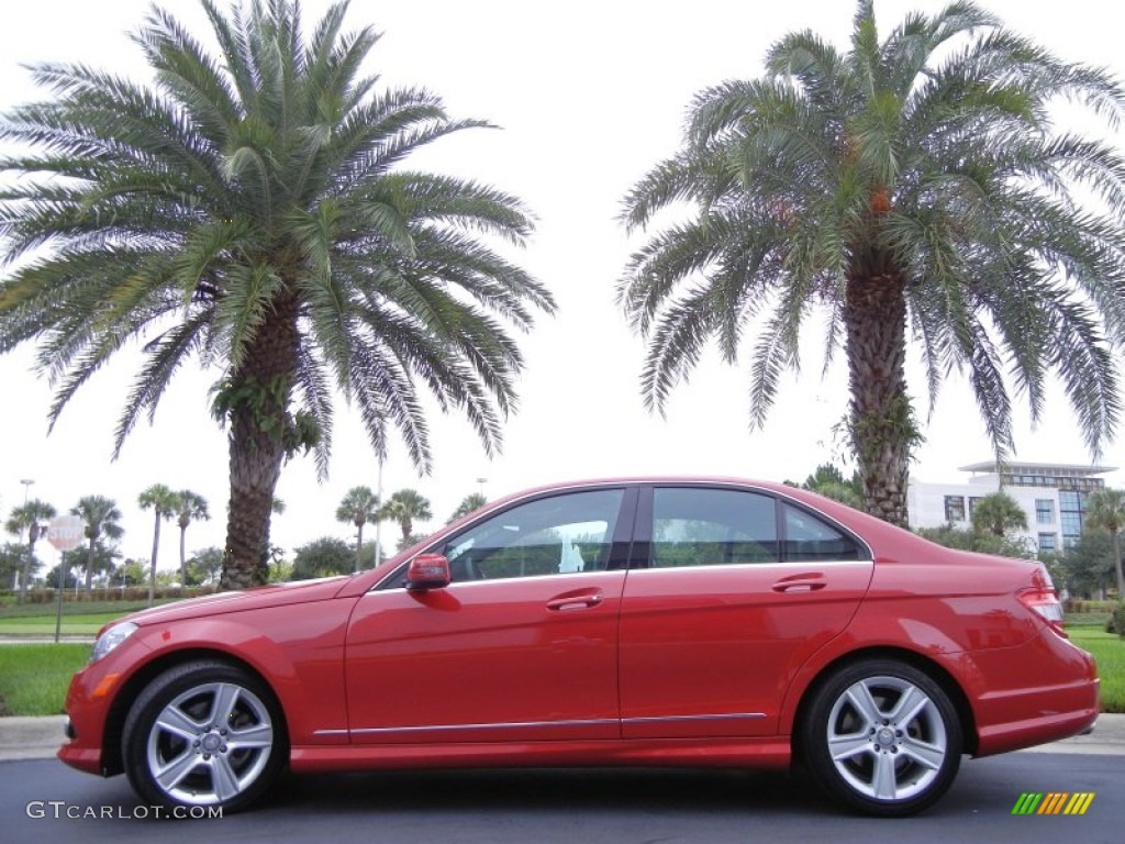 Mars Red 2010 Mercedes-Benz C 300 Sport Exterior Photo #52225138