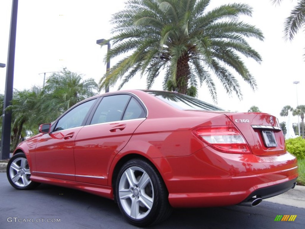 Mars Red 2010 Mercedes-Benz C 300 Sport Exterior Photo #52225231