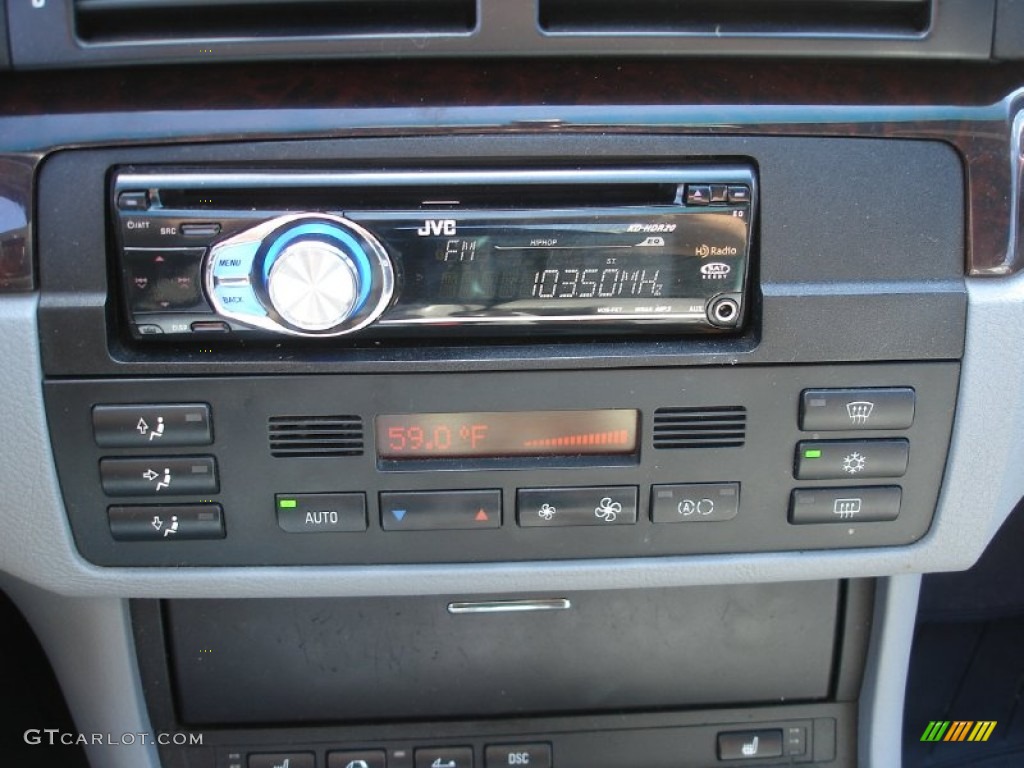 2001 3 Series 325i Convertible - Orient Blue Metallic / Black photo #10