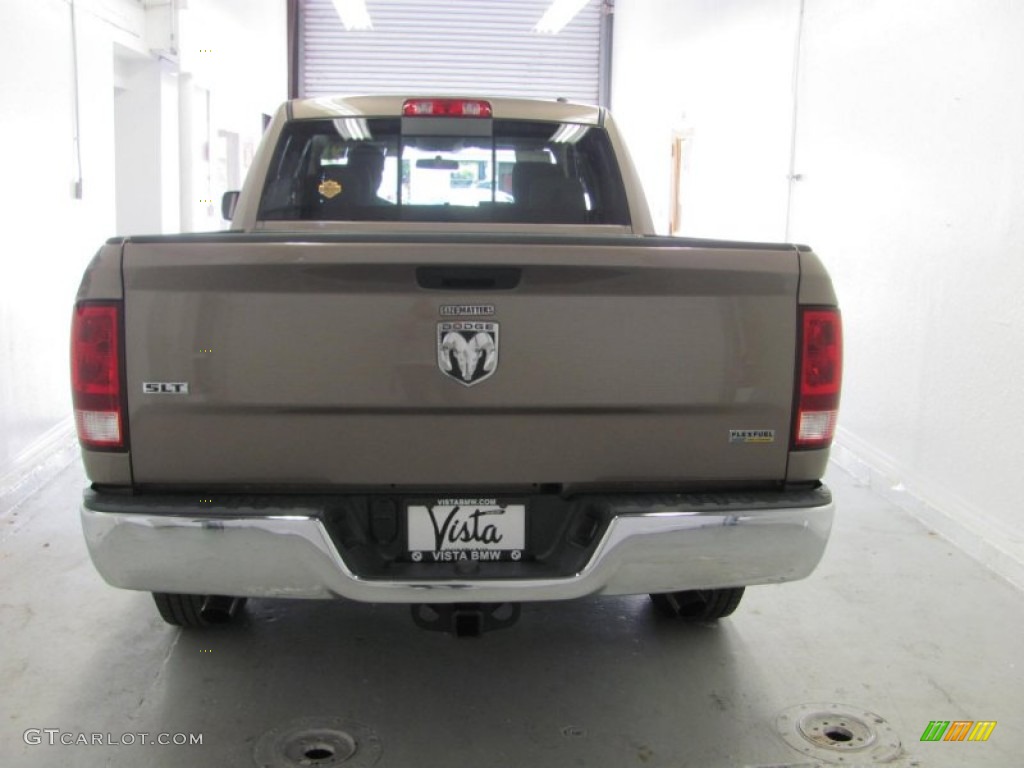 2009 Ram 1500 SLT Quad Cab - Austin Tan Pearl / Light Pebble Beige/Bark Brown photo #5