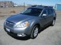 2010 Steel Silver Metallic Subaru Outback 2.5i Premium Wagon  photo #2