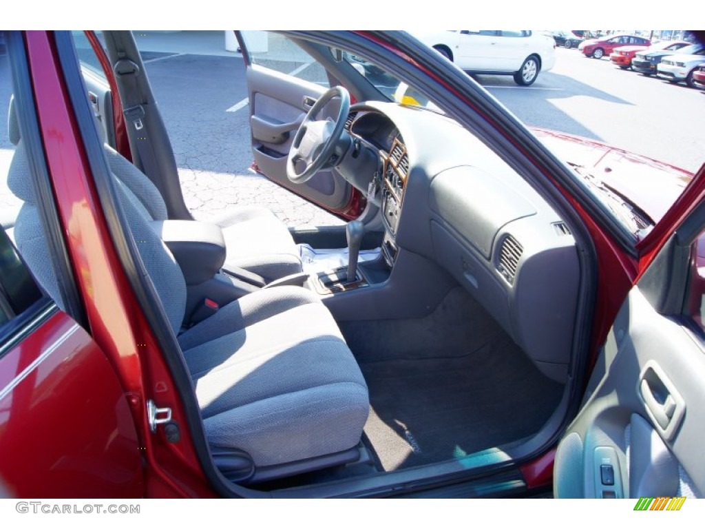 1994 Camry LE Sedan - Sunfire Red Metallic / Gray photo #12