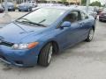 2008 Atomic Blue Metallic Honda Civic LX Coupe  photo #8