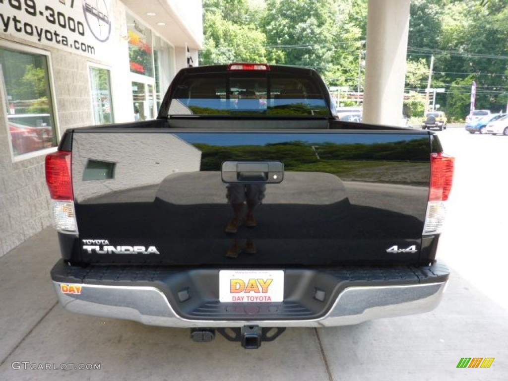 2011 Tundra Double Cab 4x4 - Black / Sand Beige photo #3