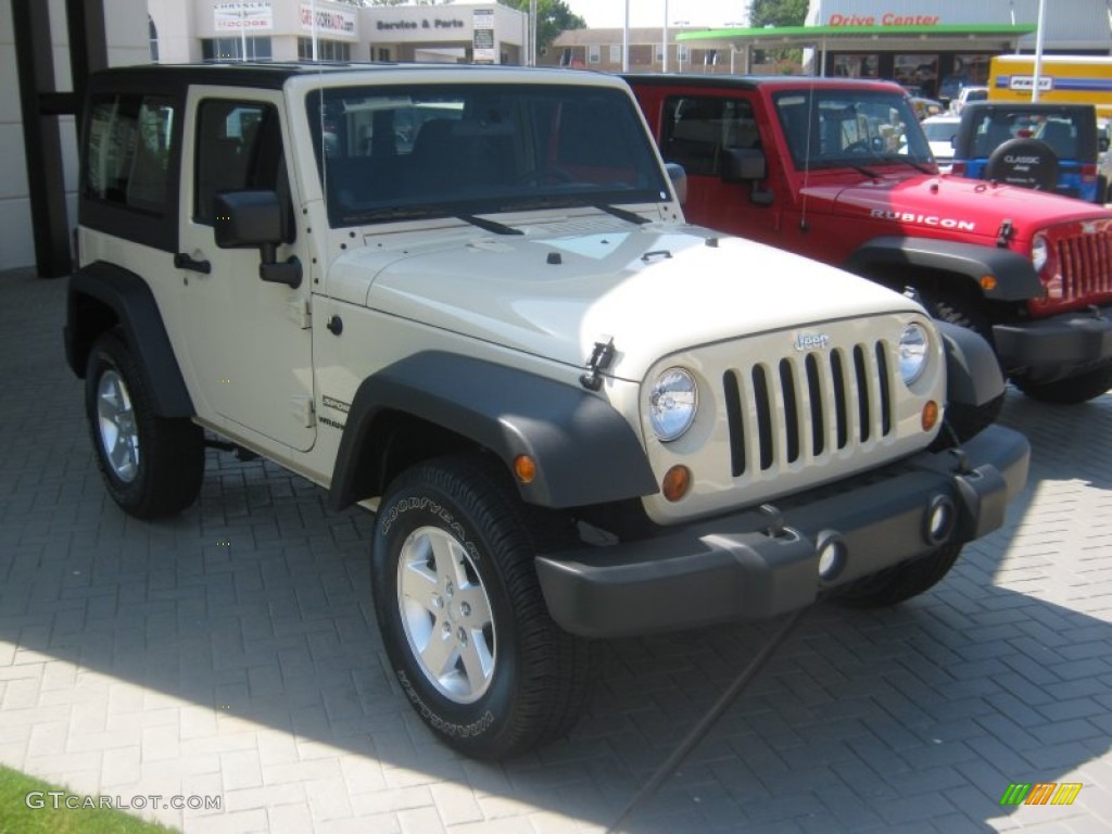 2011 Wrangler Sport S 4x4 - Sahara Tan / Black photo #6