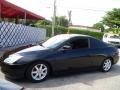 2003 Nighthawk Black Pearl Honda Accord EX V6 Coupe  photo #3