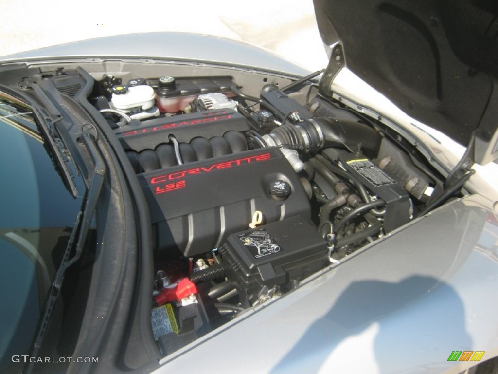 2007 Corvette Coupe - Machine Silver Metallic / Titanium photo #21