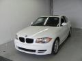 2008 Alpine White BMW 1 Series 128i Coupe  photo #3