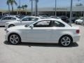 2008 Alpine White BMW 1 Series 128i Coupe  photo #7