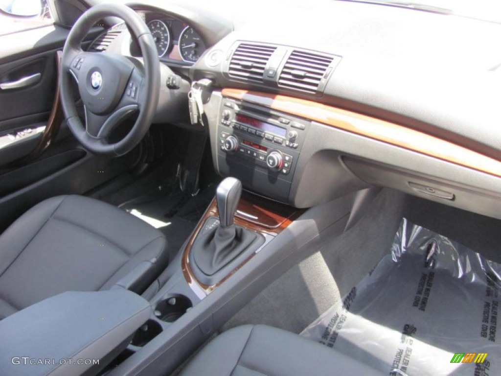 2008 1 Series 128i Coupe - Alpine White / Black photo #20