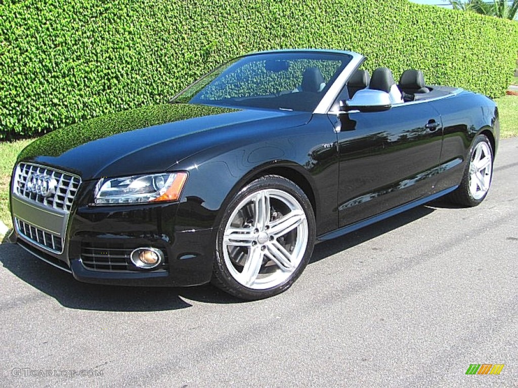 Brilliant Black 2011 Audi S5 3.0 TFSI quattro Cabriolet Exterior Photo #52232398