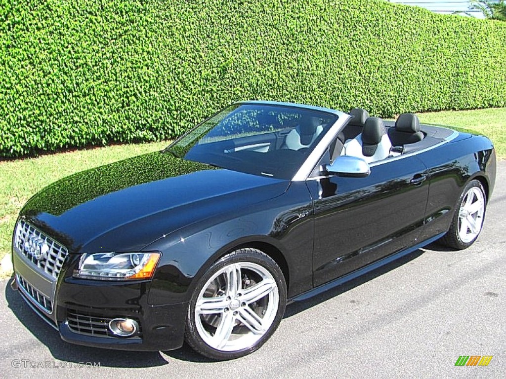 Brilliant Black 2011 Audi S5 3.0 TFSI quattro Cabriolet Exterior Photo #52232419