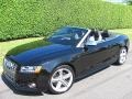 Front 3/4 View of 2011 S5 3.0 TFSI quattro Cabriolet