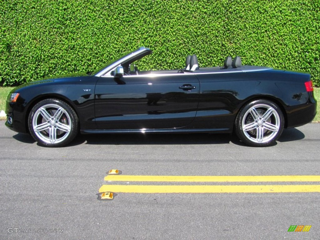 Brilliant Black 2011 Audi S5 3.0 TFSI quattro Cabriolet Exterior Photo #52232512