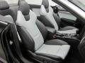 Black/Pearl Silver Silk Nappa Leather Interior Photo for 2011 Audi S5 #52232917