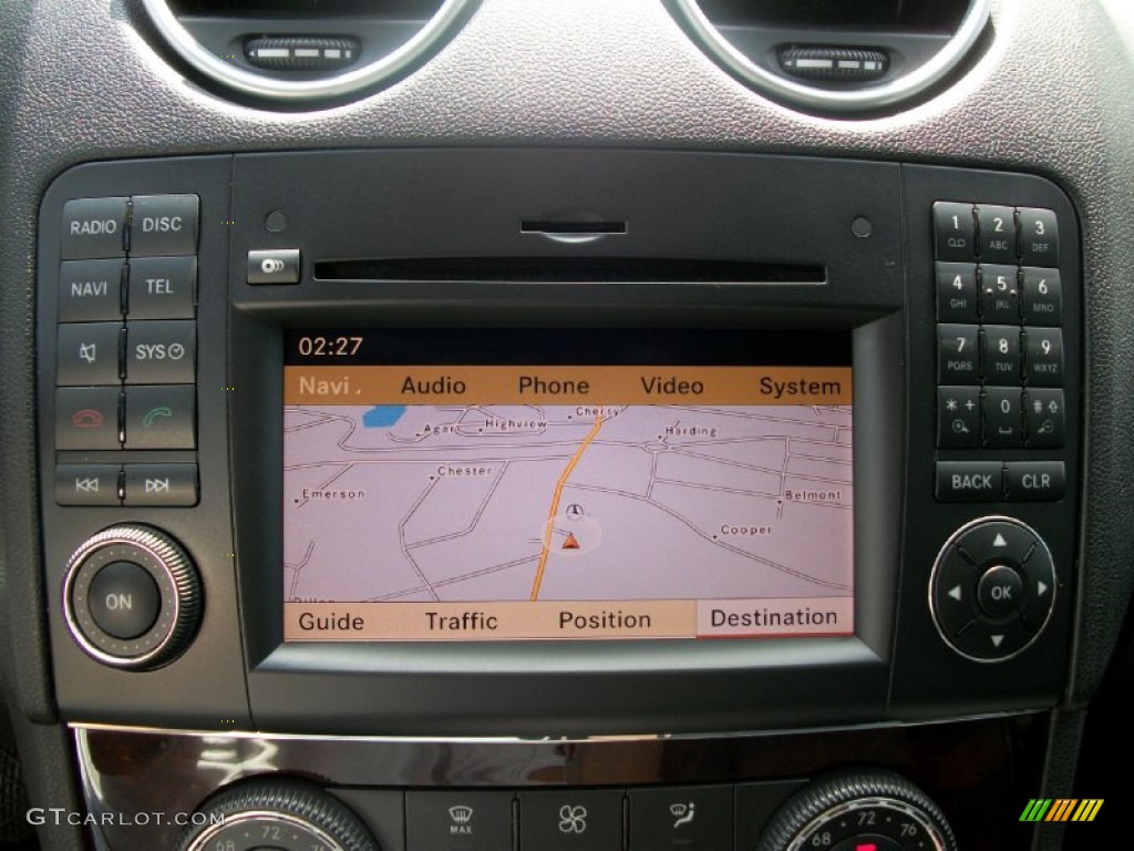 2010 Mercedes-Benz ML 350 4Matic Navigation Photo #52233523