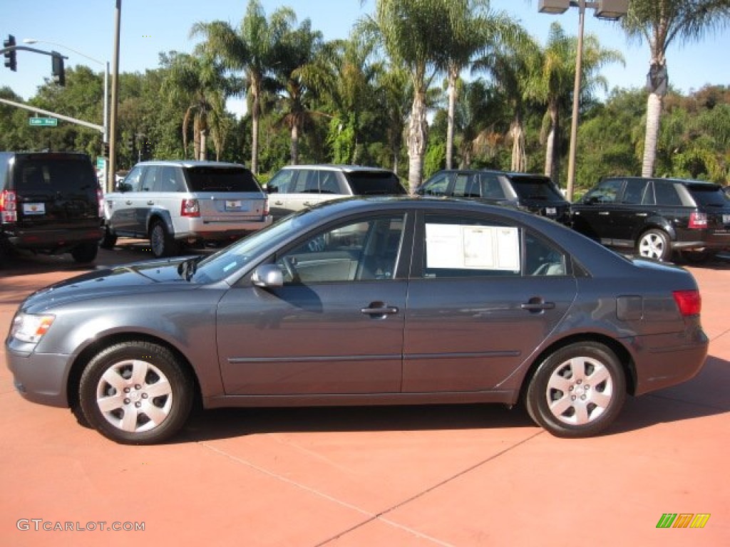 2010 Sonata GLS - Slate Blue / Gray photo #3