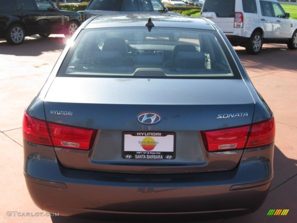 2010 Sonata GLS - Slate Blue / Gray photo #4