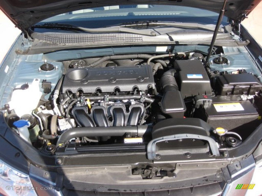 2010 Sonata GLS - Slate Blue / Gray photo #11