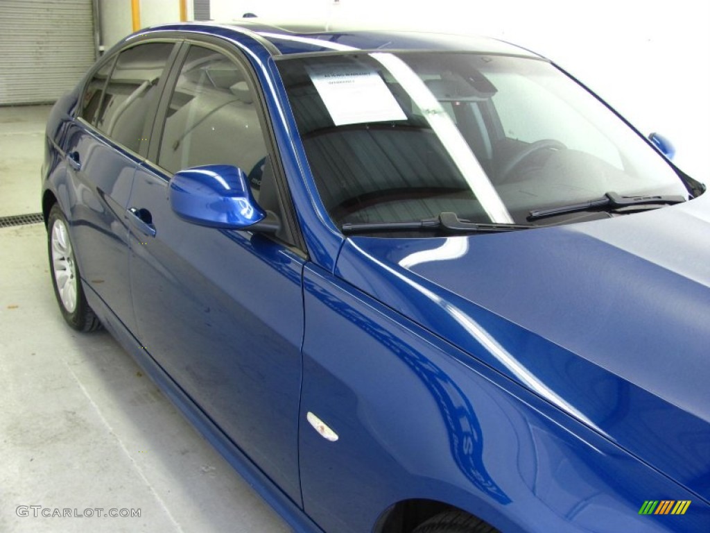 2009 3 Series 328i Sedan - Montego Blue Metallic / Beige photo #5