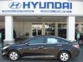 Black Onyx Pearl 2011 Hyundai Sonata Hybrid Exterior