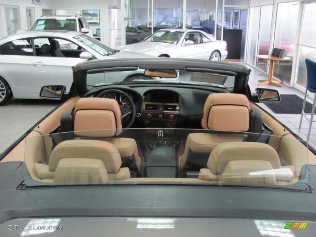 2008 6 Series 650i Convertible - Stratus Grey Metallic / Cream Beige photo #22