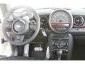 2011 Mini Cooper Black Lounge Leather/Damson Red Piping Interior Gauges Photo