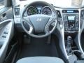 Gray 2011 Hyundai Sonata Hybrid Dashboard