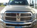 White Gold - Ram 3500 HD Laramie Mega Cab 4x4 Dually Photo No. 6